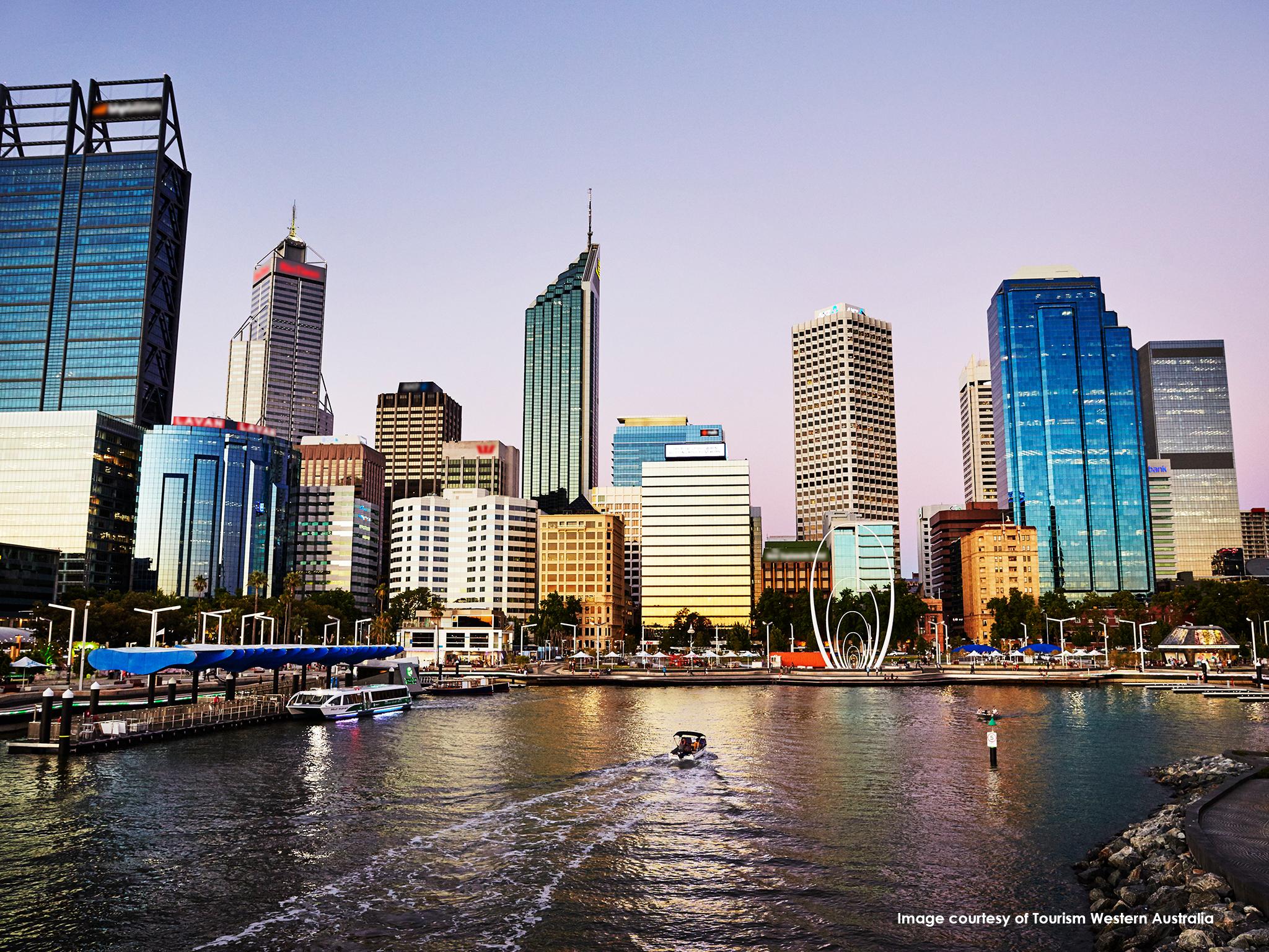 Aparthotel Citadines St Georges Terrace Perth Exterior foto